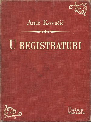 cover image of U registraturi
